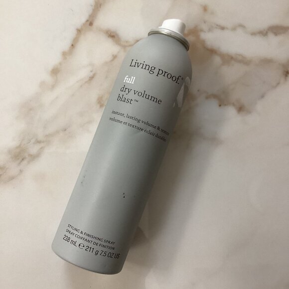 LIVING PROOF FULL DRY VOLUME BLAST 7.5 OZ (dented - missing cap - new)